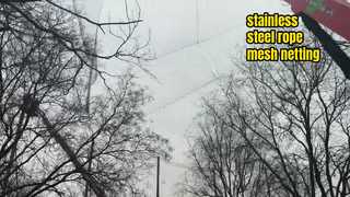 flexibele roestvrijstalen kabelnetten